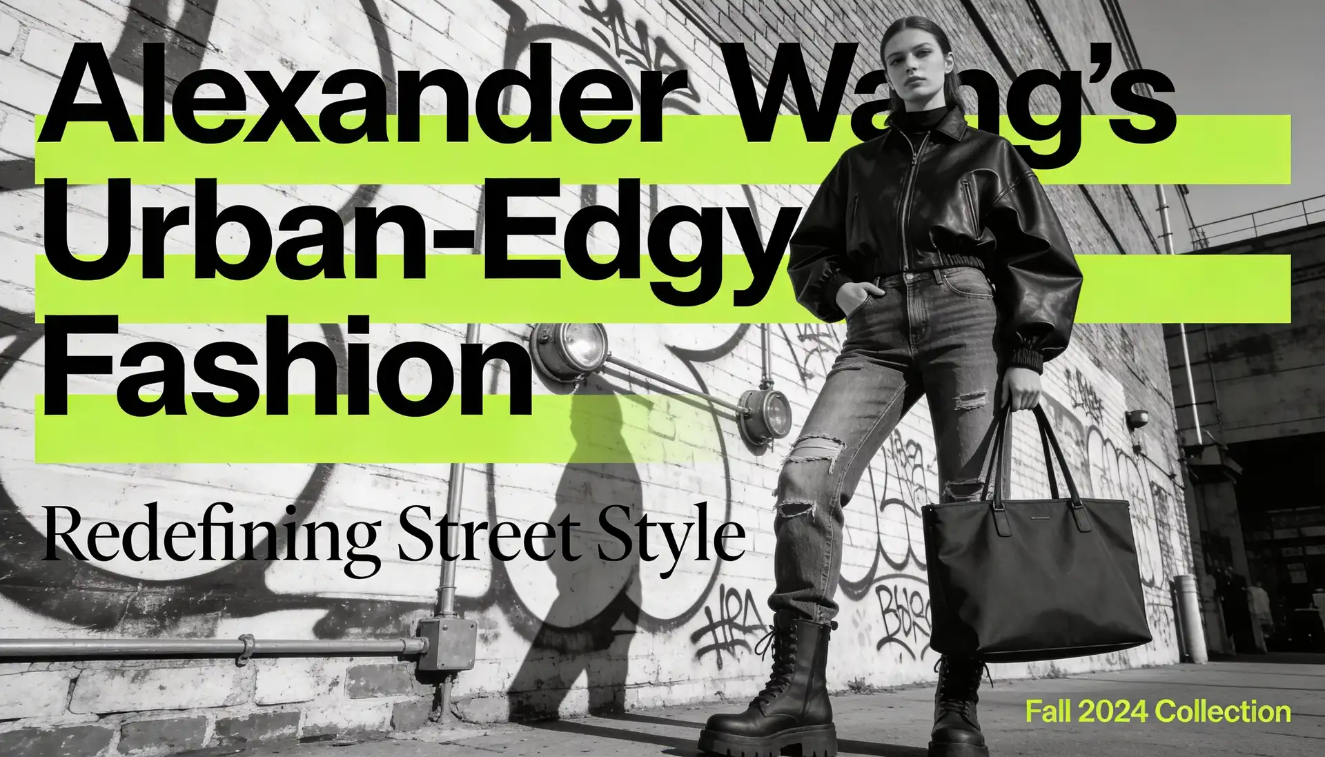 Alexander Wang’s Approach to Urban-Edgy Fashion
