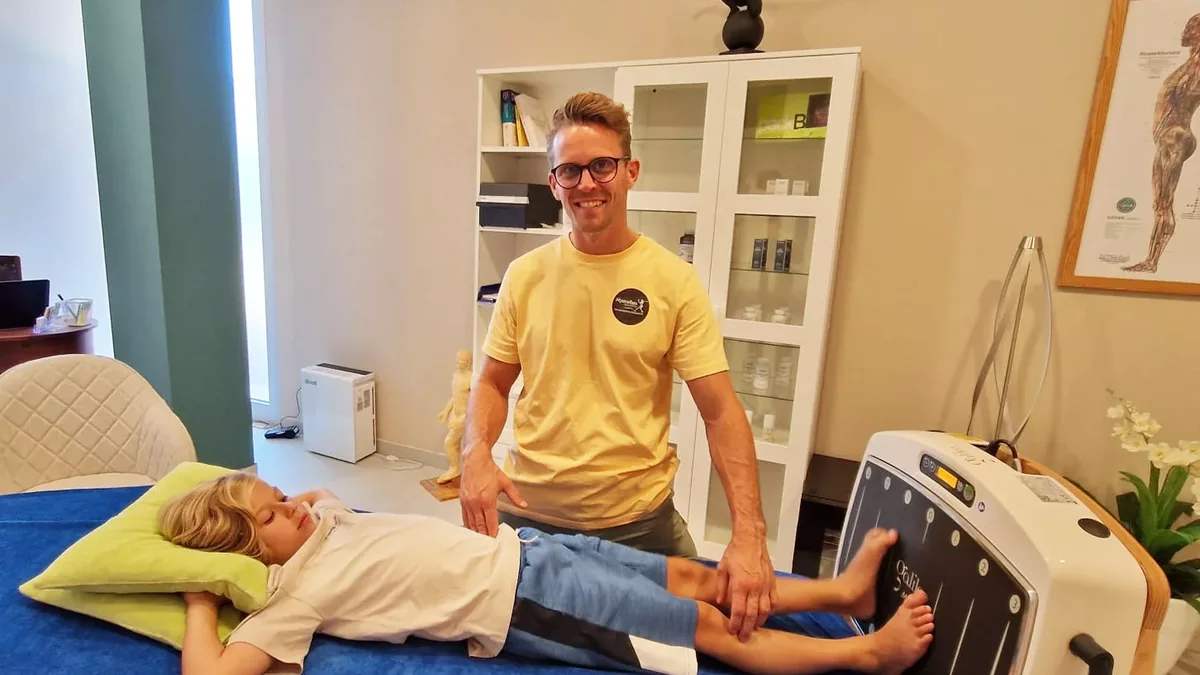 Treatment room of the MIEZ Longevity Institute on Mallorca