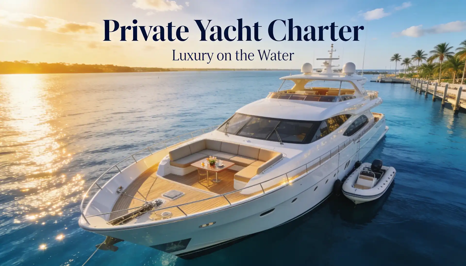 Experience the Ultimate in Luxury with Private Yacht Charters