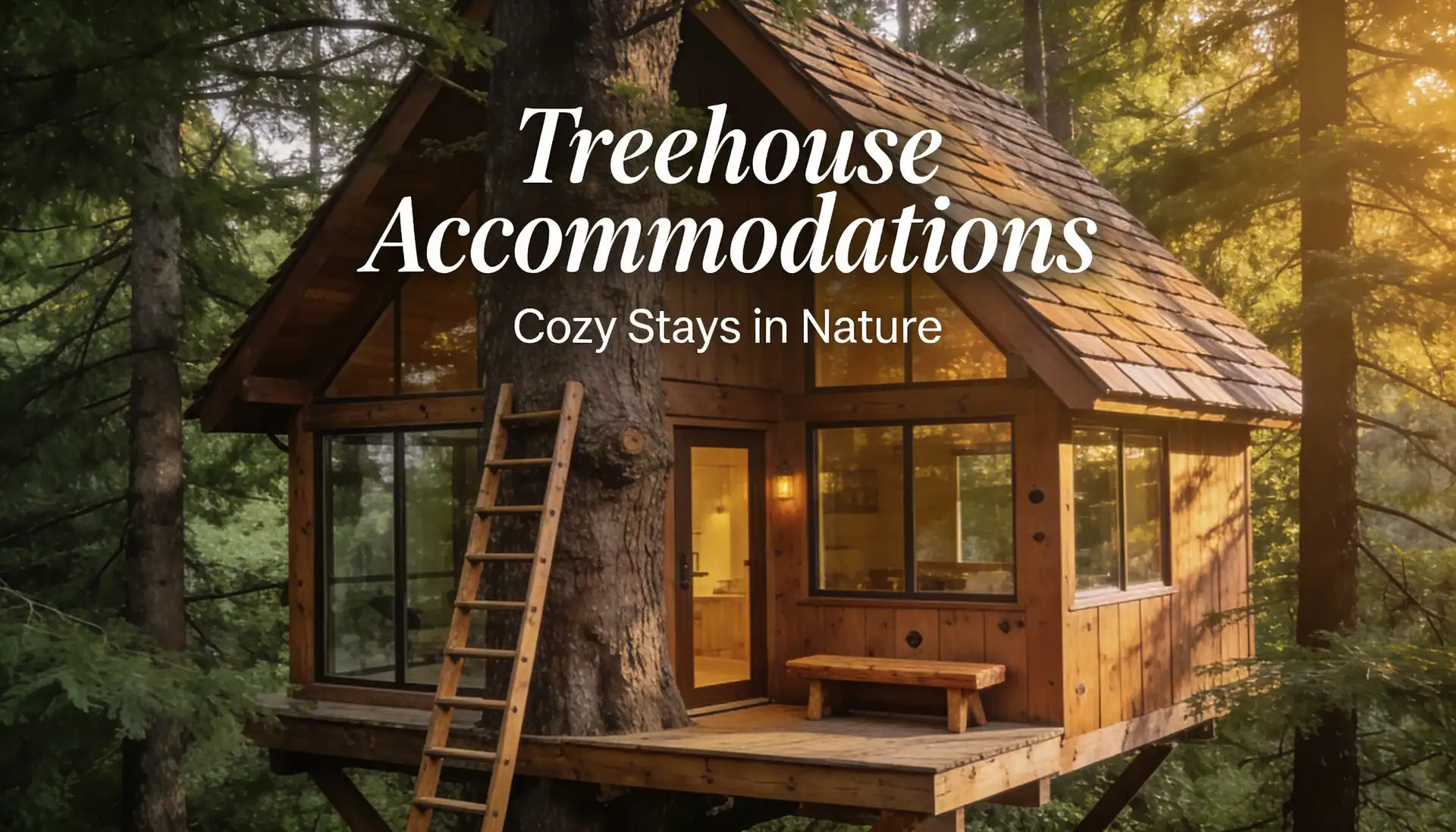 Experience Ultimate Luxury in Treehouse Accommodations
