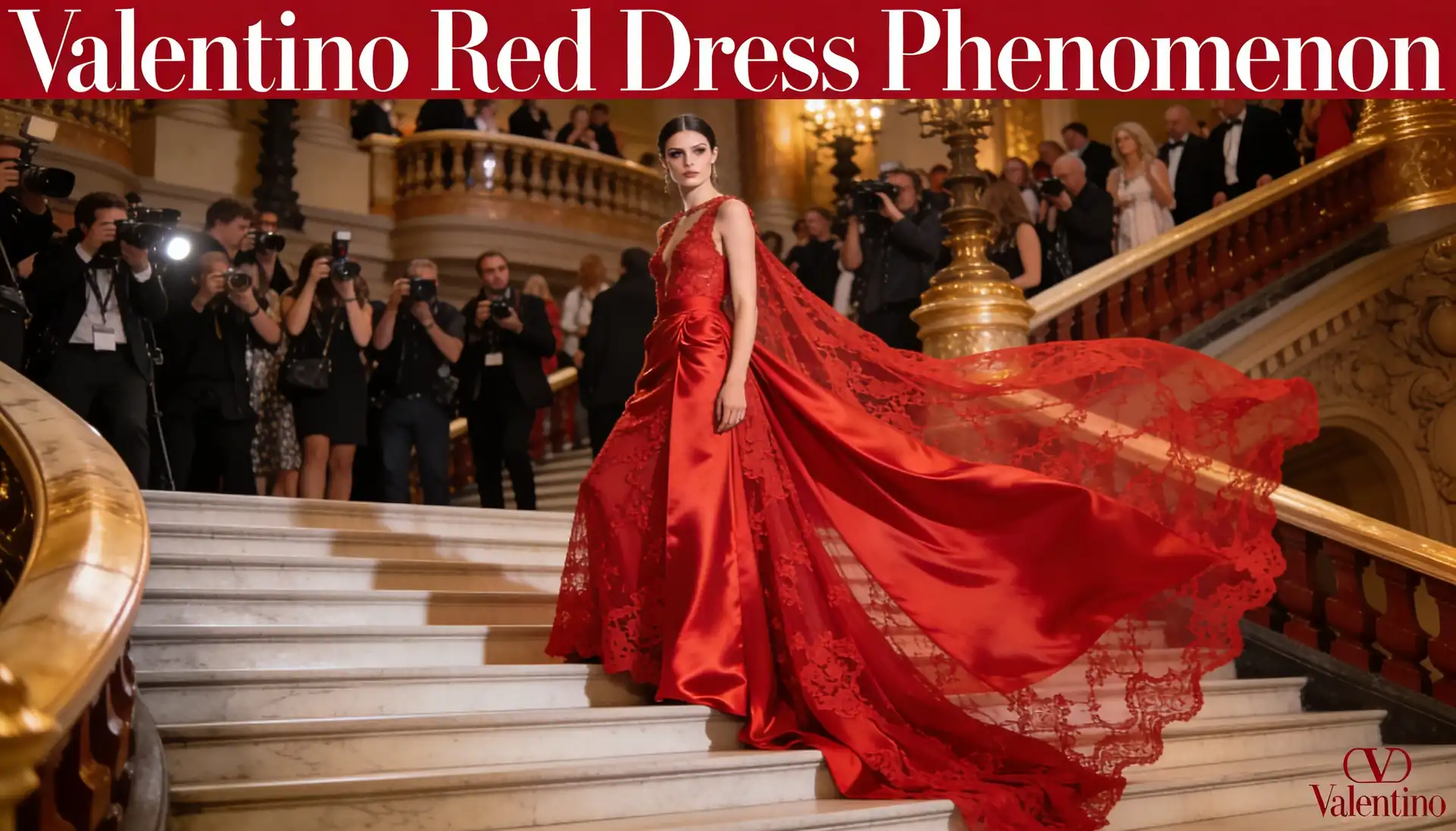 Valentino’s Romance with the Red Carpet